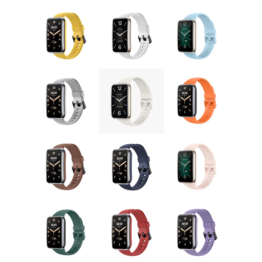 Pulseira para Mi Band 7 Pro + 2 Películas Kit de 3 e 5 Unidades Pulseiras para Smartwatches Xiaomi Smart Band 7 Pro