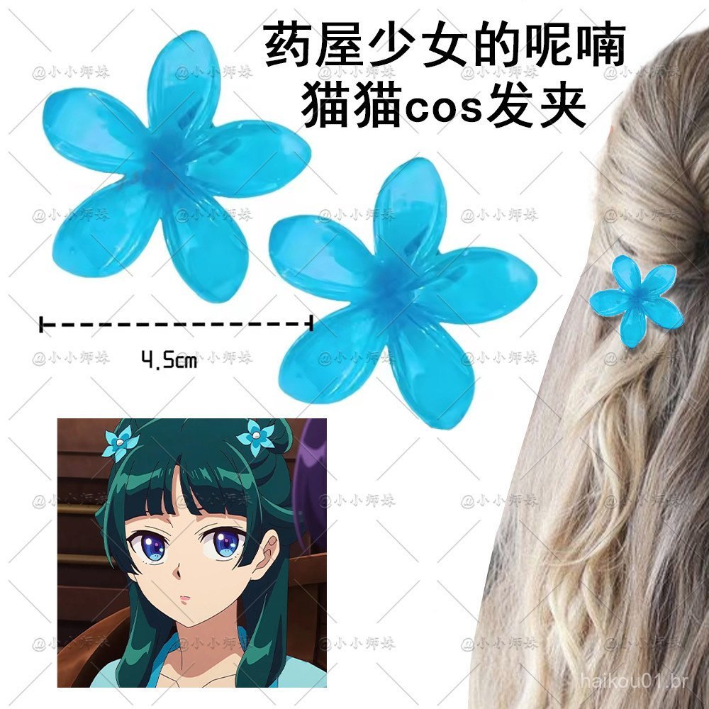 Presilha de Cabelo Cosplay de Gato 