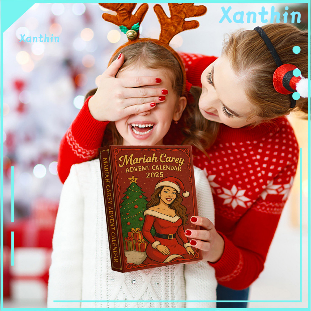 Christmas Countdown Calendar Advent for Kids 24-day Box for – Multifunctional Holiday Decoration Fun for Family