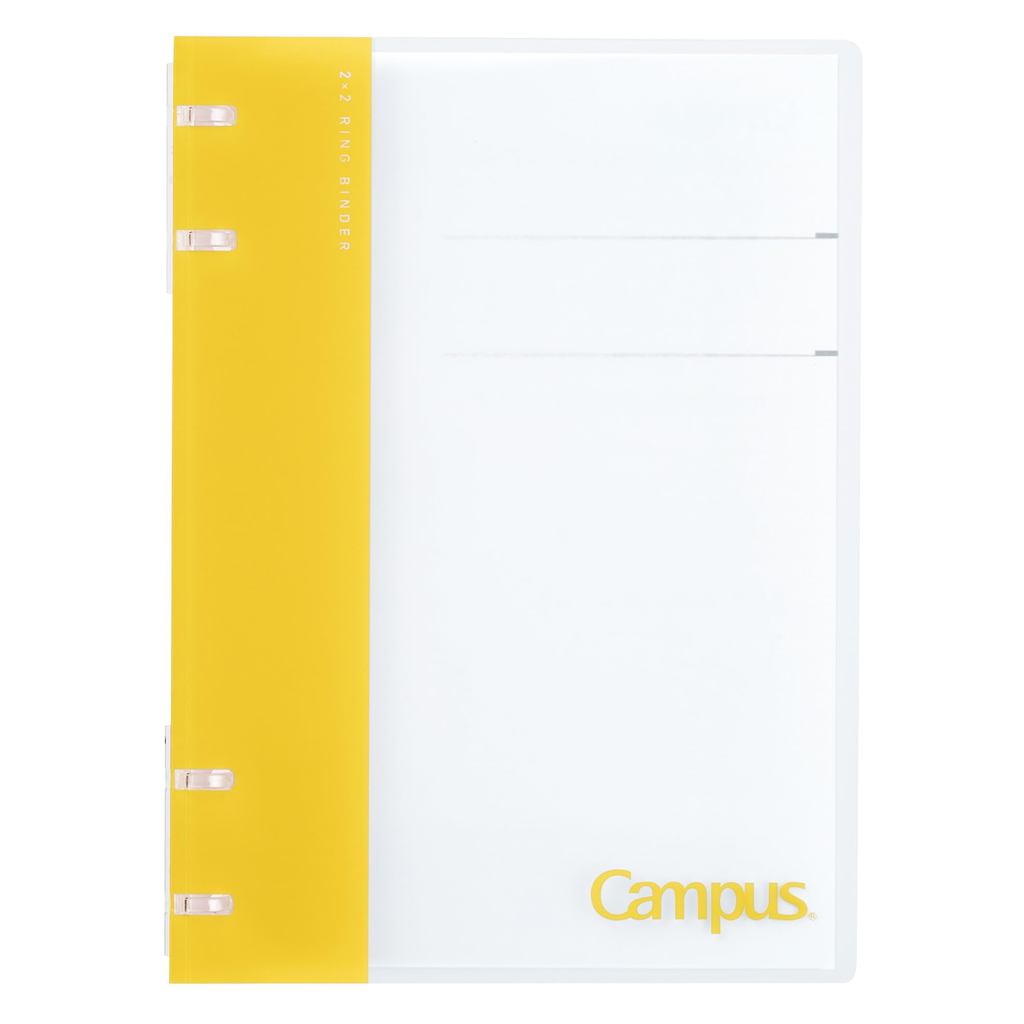 Kokuyo A5 Loose Leaf Binder - Versatile Campus Notebook Style with 2x2 Rings - Various Colors