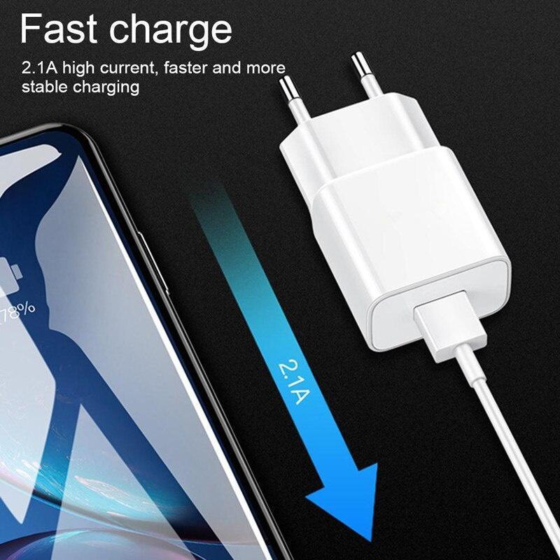 Cabo Para Huawei Honor 10 9 8 7 Lite Tipo C Micro USB 8C 8A 8X MAX 7S 7X 7A 7C Pro 5V 2A Adaptador De Carregador De Pare
