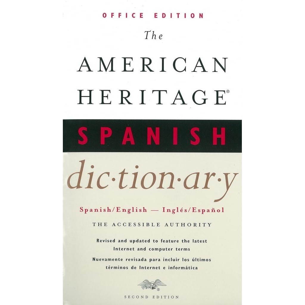 Livro AMERICAN HERITAGE SPANISH DICTIONARY