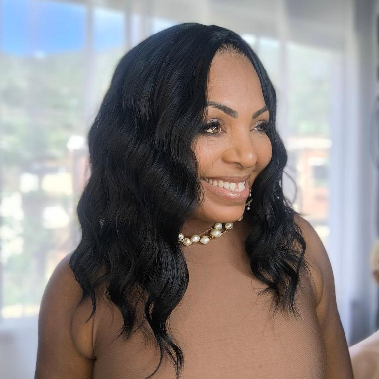 WIG PERUCA LACE  CACHEADA FIBRA PREMIUM FUTURA IDÊNTICO AO HUMANO