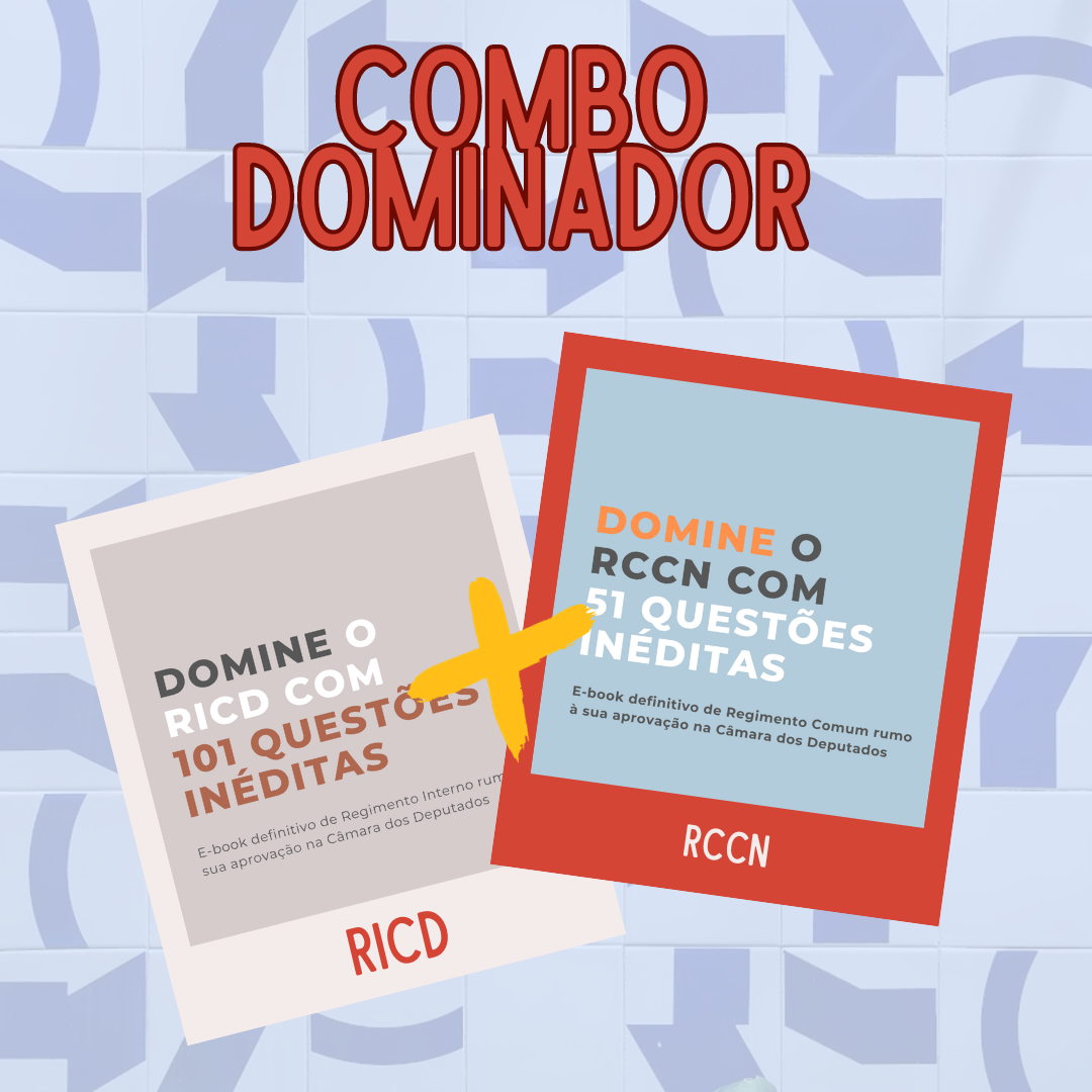 COMBO - Domine Regimento Interno e Regimento Comum