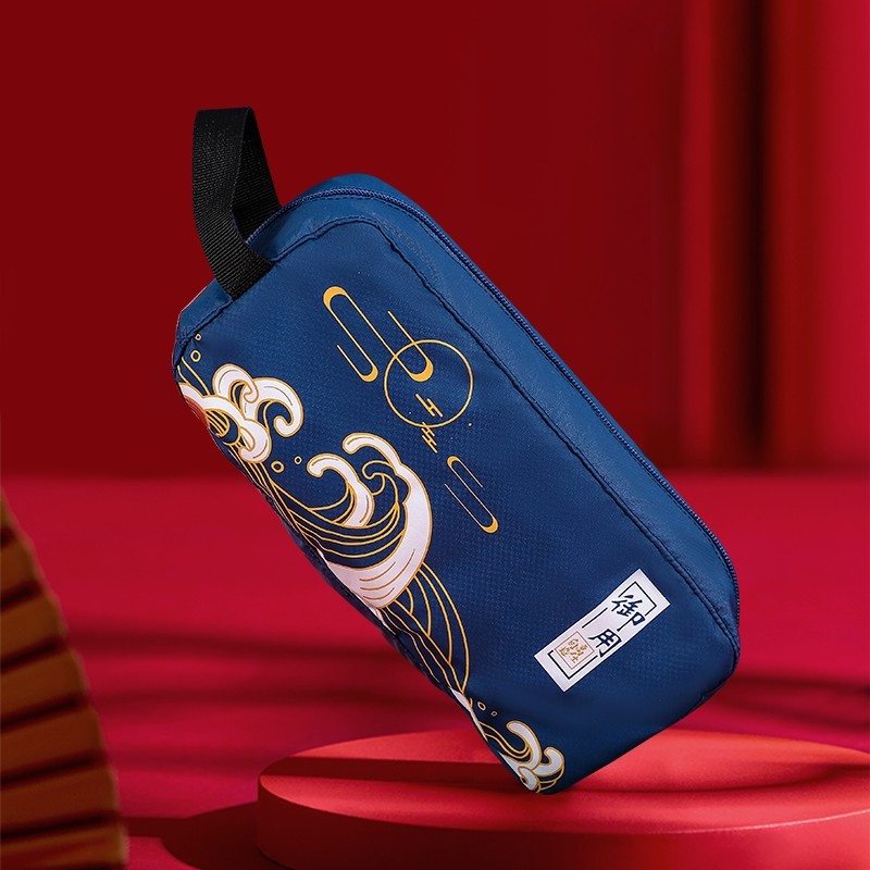 Gox National Trendy Travel Outdoor Higiene Pessoal Bolsa Grande Capacidade Bolsa de Armazenamento Portátil Separação Sec