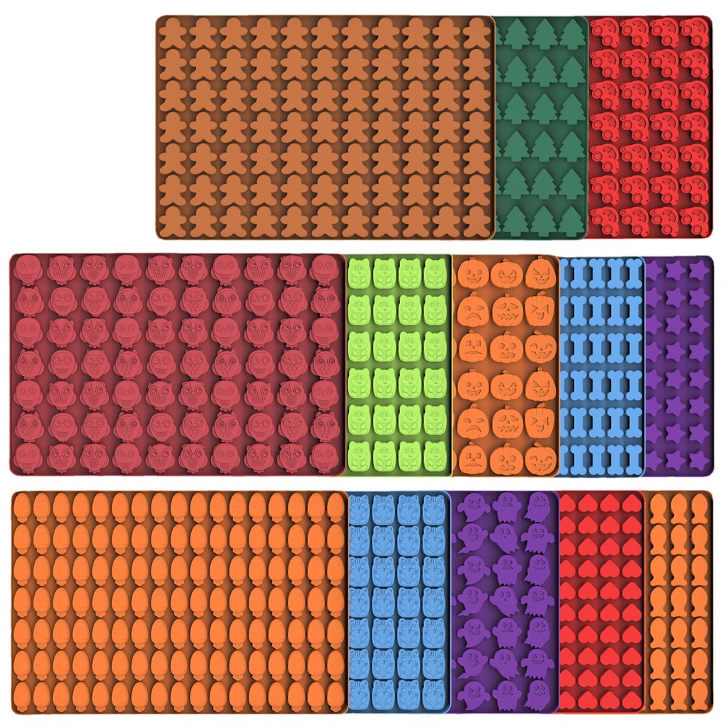 Molde de cozimento de Silicone Mini Pet filhote de cachorro lanches moedor de biscoito dos desenhos animados animais bis