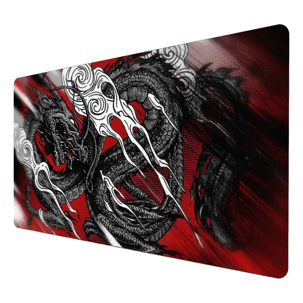 Mousepad Gamer Speed Extra Grande 65x32cm Dragão Cartoon Dark