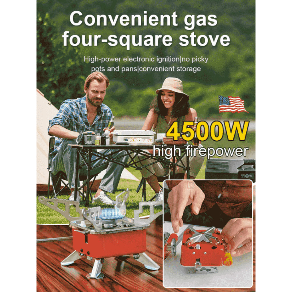 【Leve e Compacto】Outdoor Portable Mini Camping Folding Barbecue Grill Churrasqueira/Portátil/Mini/Churrasco