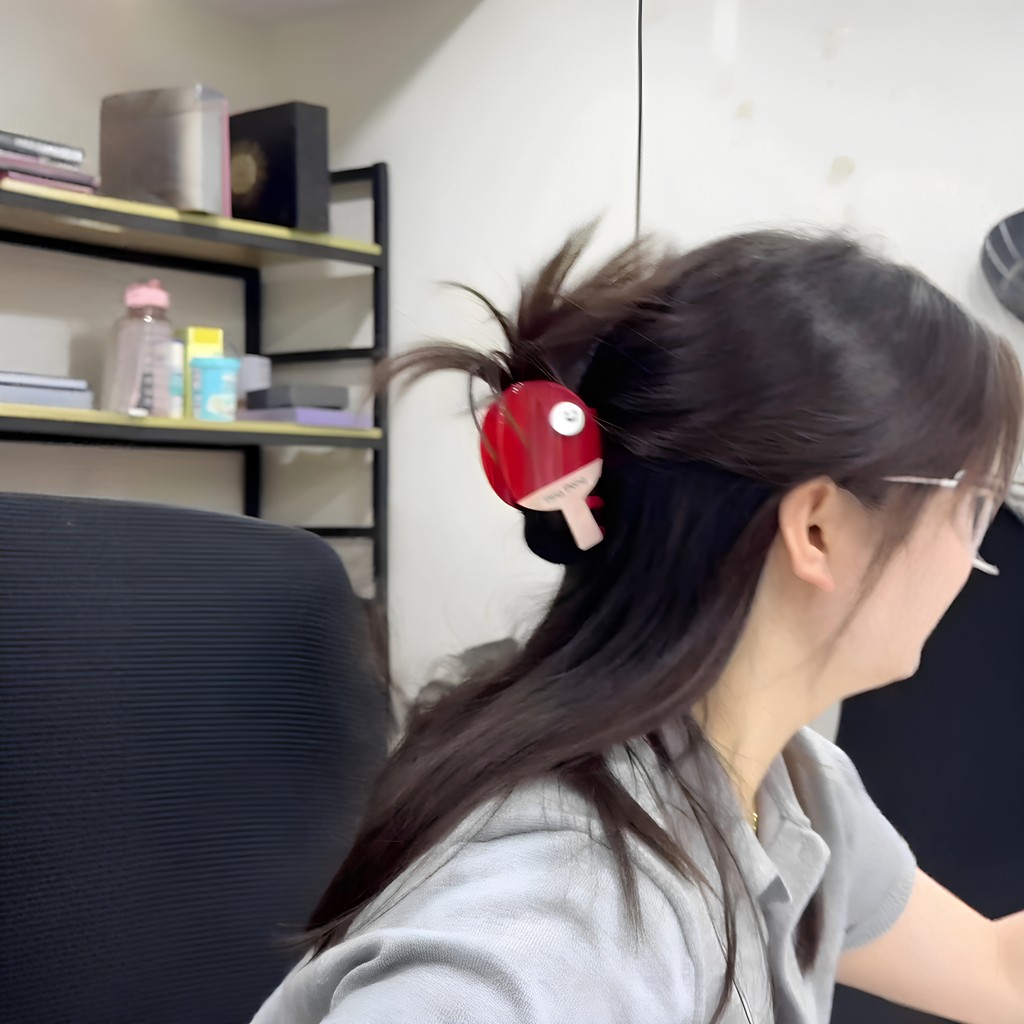 Presilha de cabelo para tênis de mesa Satou Wang Chuqin Sun Yingsha Star Suporte Periférico Meninas Meia gravata Cabelo