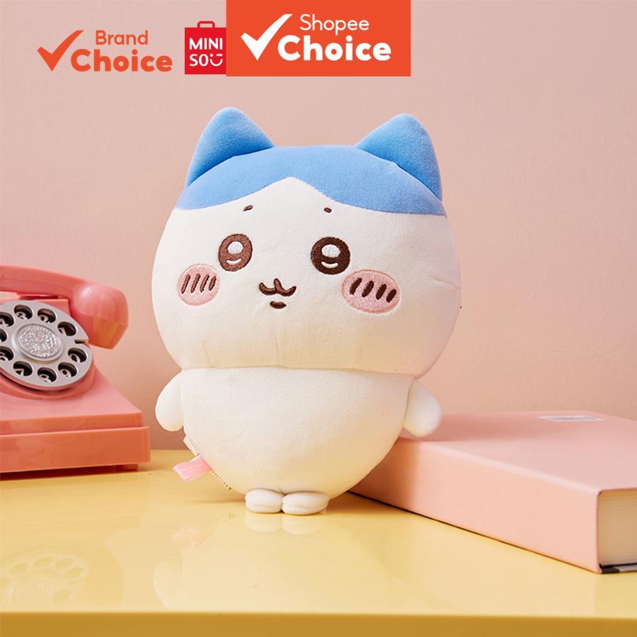 MINISO  chiikawa - figuras de suporte pequenas e adoráveis de hachiware com 13,5 cm × 19,5 cm