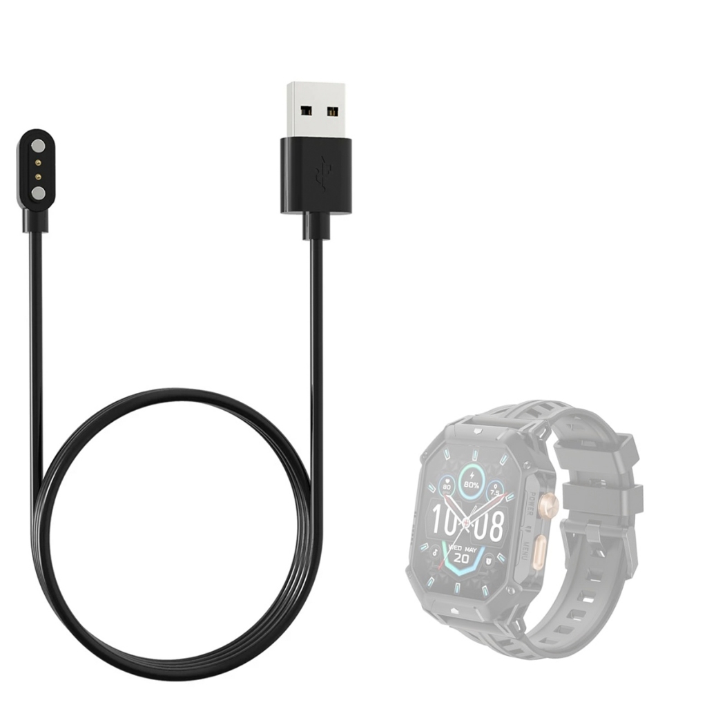 Carregador Usb Compatível Com Smartwatch Haylou Iron N1