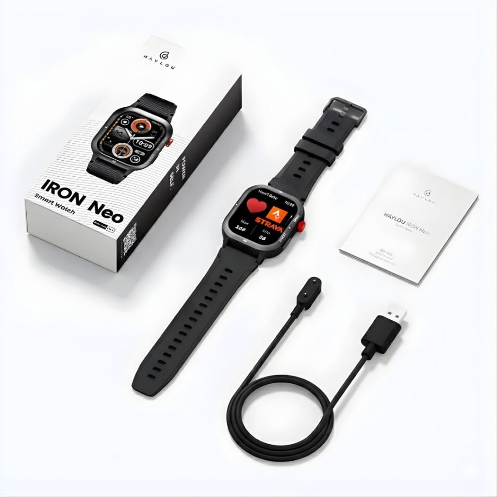 Smartwatch Haylou Iron Neo A Prova D'água Nov