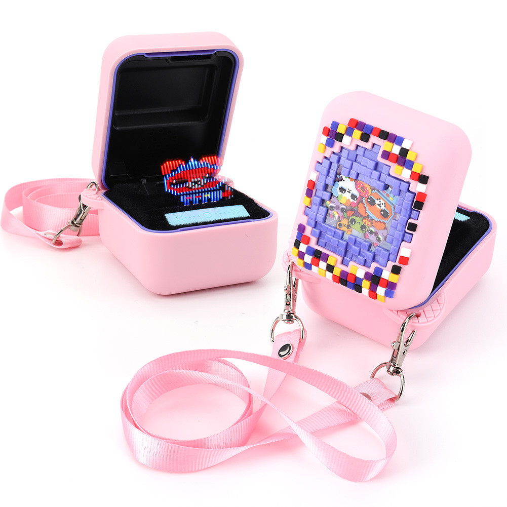 Capa De Silicone Para Transporte Protetora À Prova D'água Com Lanyard Bitzee Interactive Toy Digital Pet
