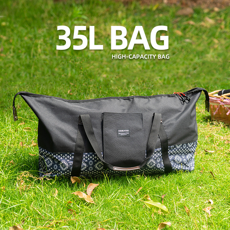 NOBANA Outdoor Camping 35L Armazenamento de artigos diversos de grande capacidade Bolsa Bolsa portátil de viagem para ca