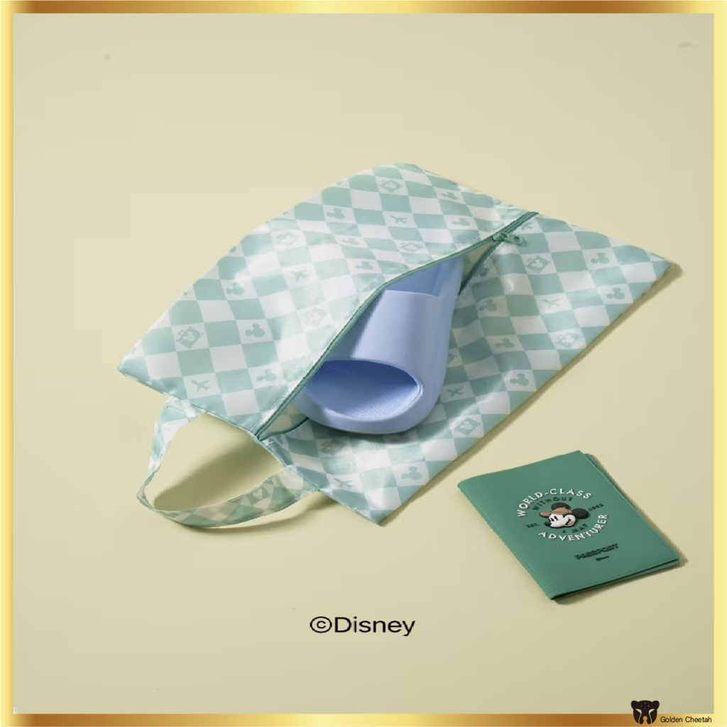 Bolsa Para Sapatos De Viagem Disney De Armazenamento Com Zíper Organizador Portátil Tênis E Chinelos