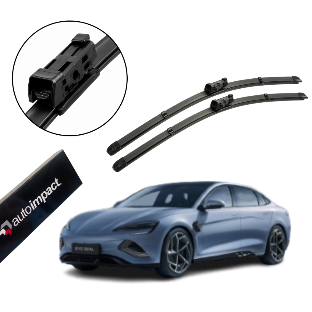 Par Palhetas Dianteiras Byd Seal 2023 a 2026 Limpador Parabrisa Silicone Autoimpact - PG24 / PG19
