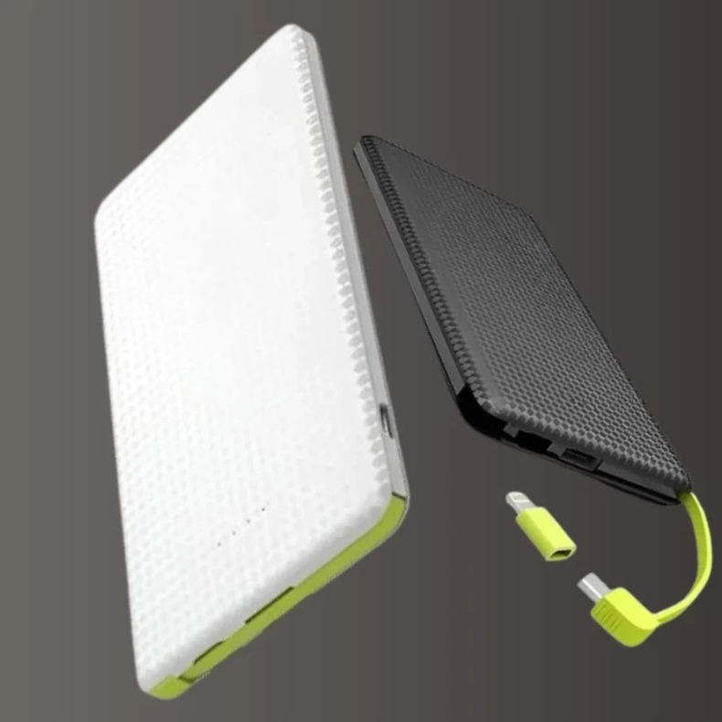 Carregador Slim Portátil Power Bank Slim 5000mAh