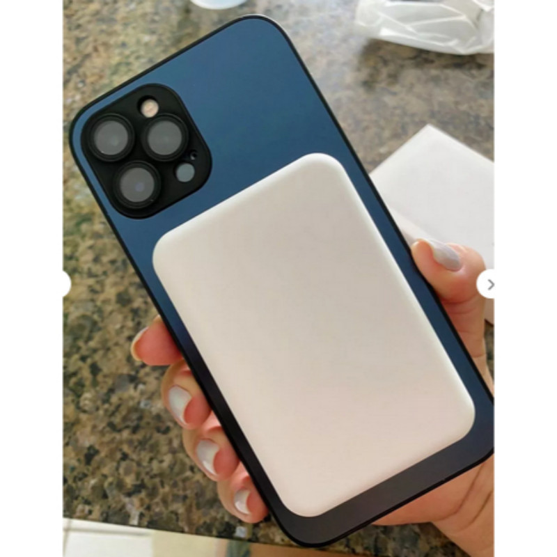 Bateria Portátil 5000 mAh Carregamento Rápido   Sem Fio