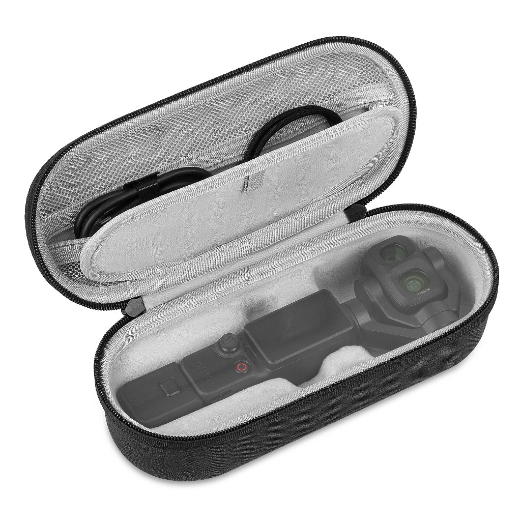 Estojo Protetor De Armazenamento Geekria Compatível Com Pocket 4 Pro , Organizador Portátil Para Carregador , Cabo , Fil