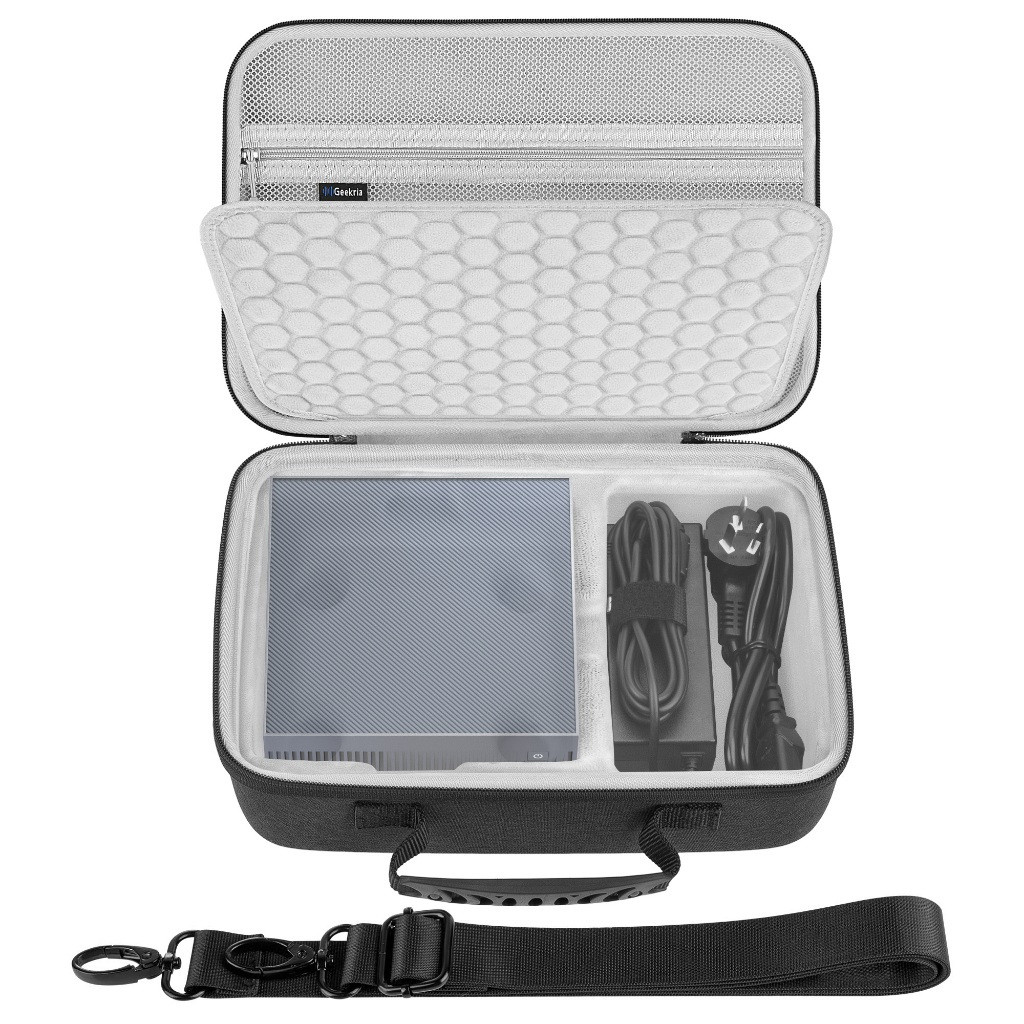 Capa Rígida GEEKRIA Mini PC Compatível Com NVIDIA DGX Spark , ASUS Ascent GX10 , Bolsa De Transporte Para Supercomputado