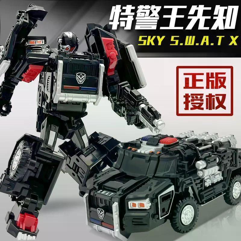 2026 Novo Produto Genuíno Kabao Carro Deus Deformação Brinquedo SWAT Rei Profeta Engenharia Veículo Carro Deformação Rob