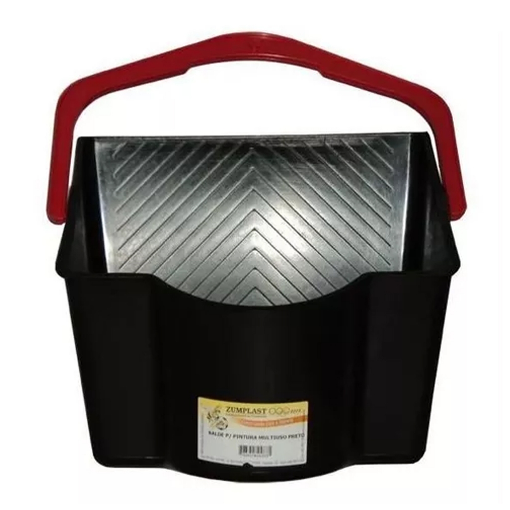 Caçamba Balde Para Tinta Pintura Capacidade 6l Zumplast