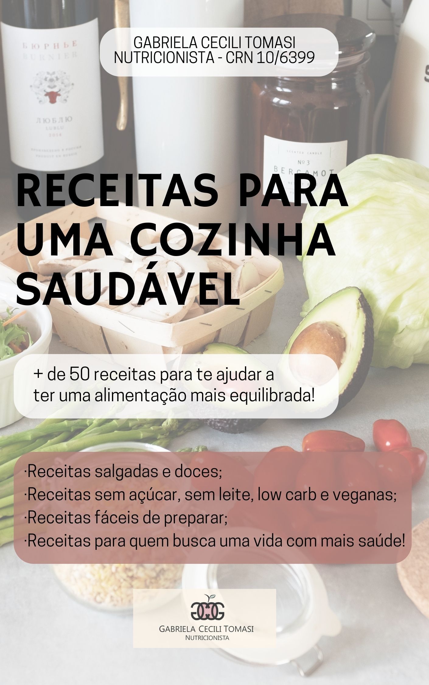 E-BOOK RECEITAS PARA UMA VIDA MAIS SAUDÁVEL!
