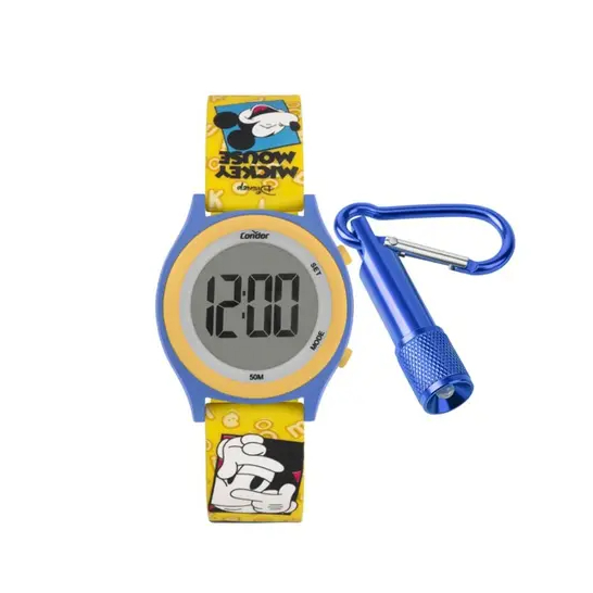 Relógio Condor Infantil Mickey Unisex Meninos Cobj3572ap/k8a
