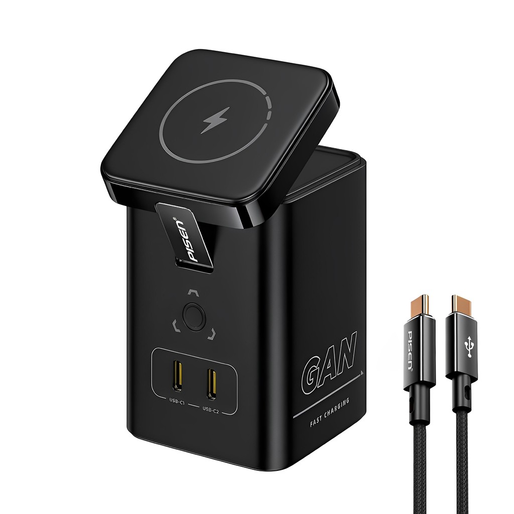Pisen PISEN 45W GaN Desktop Magstation Charger(EU) TP-C25 (K-9143-9132)