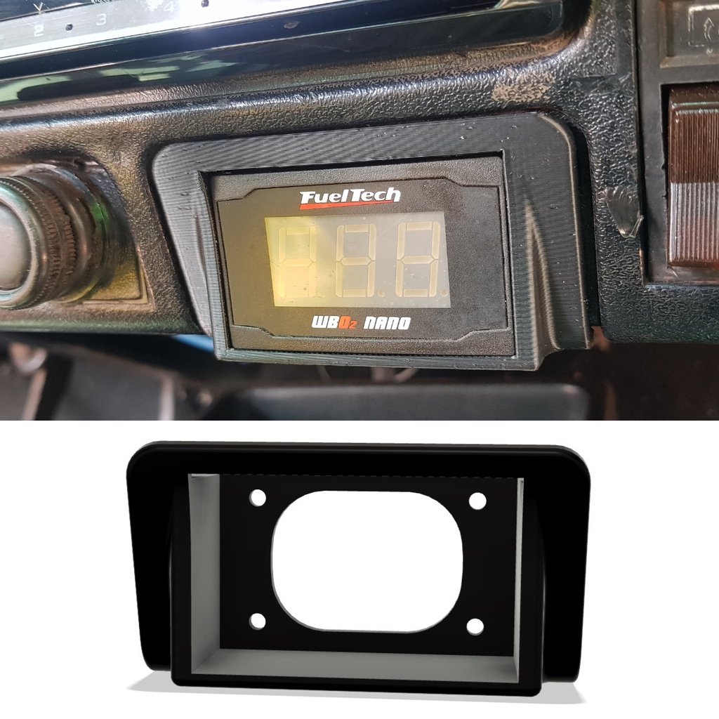 Suporte Fueltech Wideband Nano Chevette 1983 a 1994