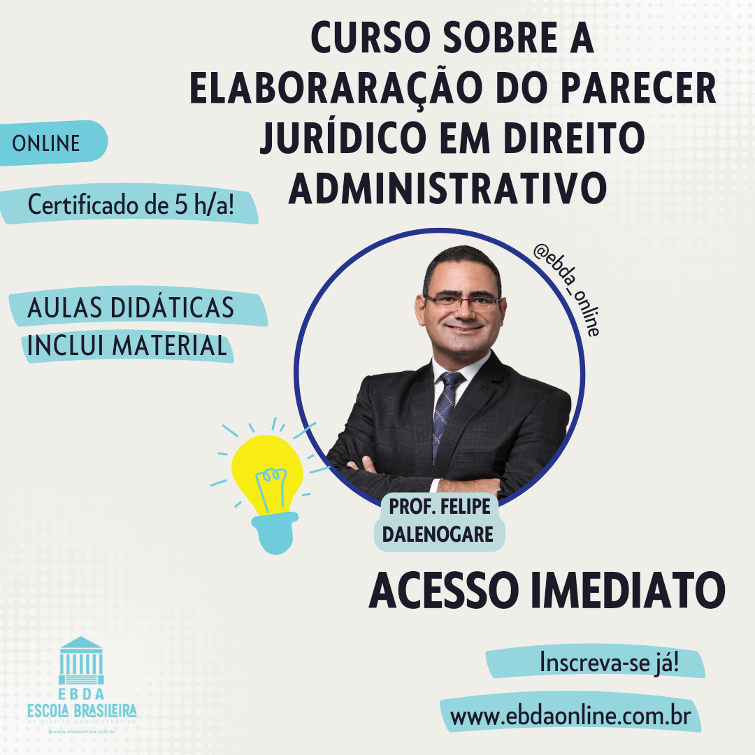Curso sobre a Elaboração do Parecer Jurídico em Direito Administrativo
