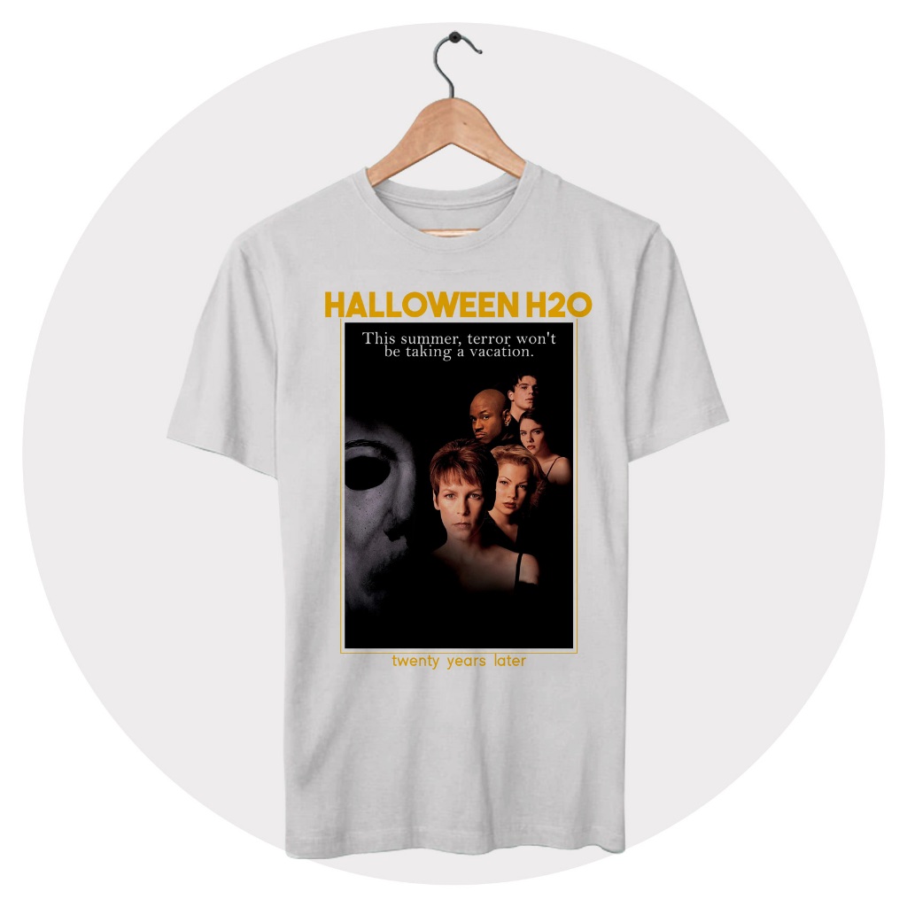 Camiseta Personalizada File Halloween H20 - Vinte Anos Depois