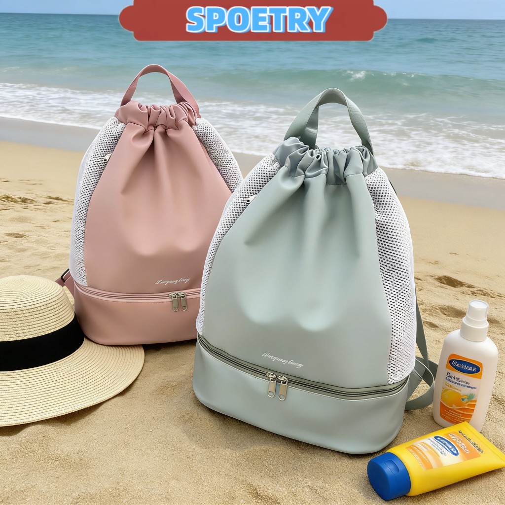 Mochila Esportiva Impermeavel Grande Academia Viagem Com Compartimento Para Tenis e Bolsa