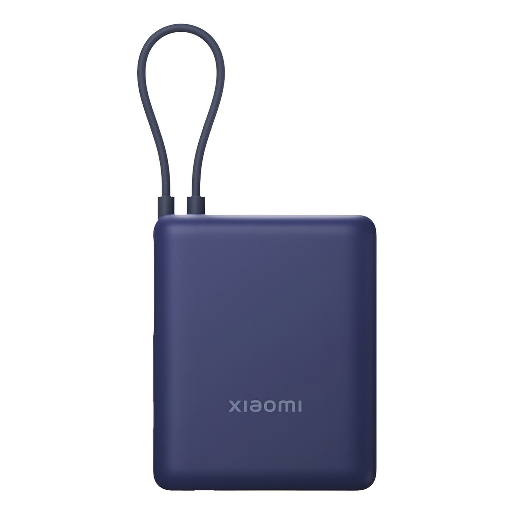 Carregador Power Bank Xiaomi 10000mah 33w Com Cabo Azul