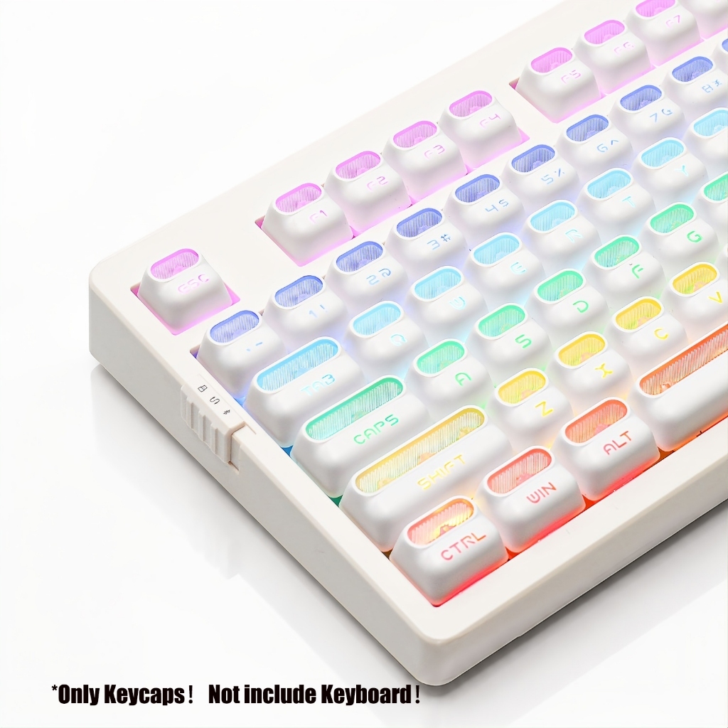 135 Teclas Astronauta RGB Retroiluminado Keycaps Duplo Tiro PBT Perfil XDA Para Teclado De Jogos