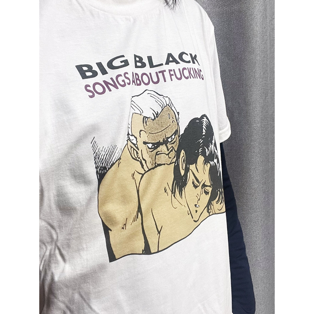 Music.Soul Camiseta Unissex Big Black Banda Songs About Vintage Estampa Retrô Confortável Estilosa Atemporal Casual