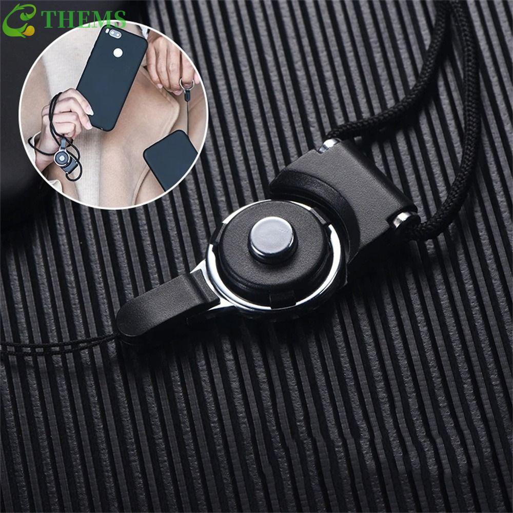THEMS Alça De Pescoço Removível Multifuncional USB Flash Drive ID Card Badge Camera Phone Lanyard