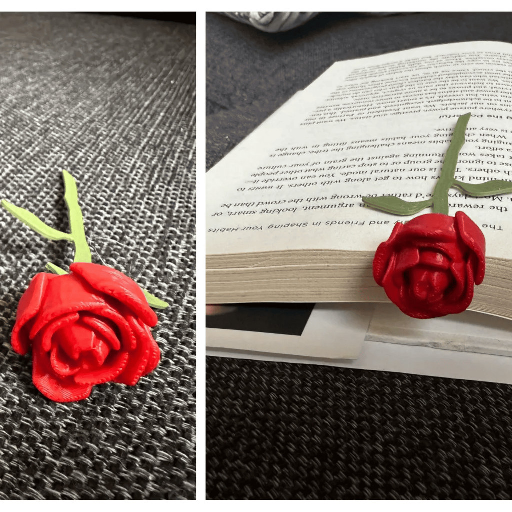 Marcador Pagina Livro Caderno ROSA FLOR DIA DOS NAMORADOS CASAL CASAMENTO BOOKMARK Criativo Leitura Divertido personaliz