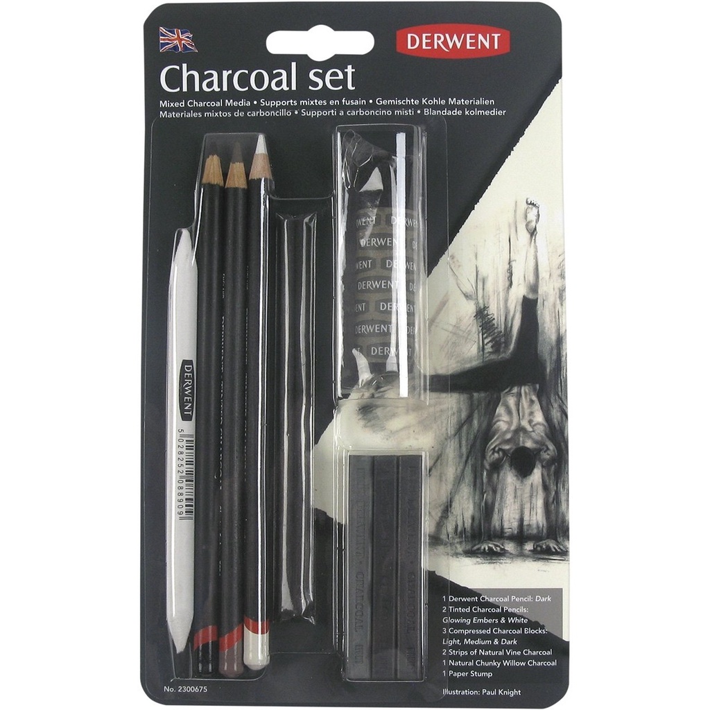 Kit de Carvão com 10 peças (Charcoal Set)