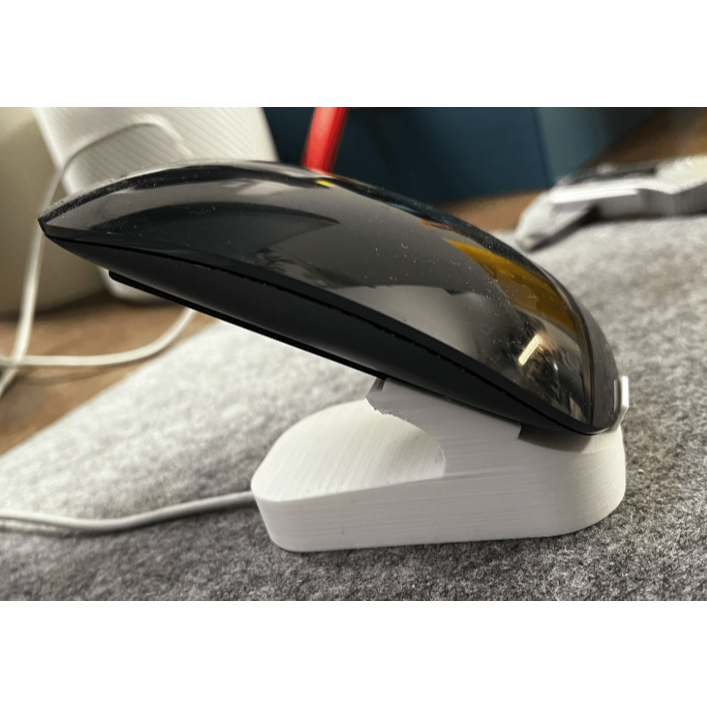 Suporte de Carregamento para Apple Magic Mouse 2 e Magic Mouse USB-C | Base Dock Impressão 3D