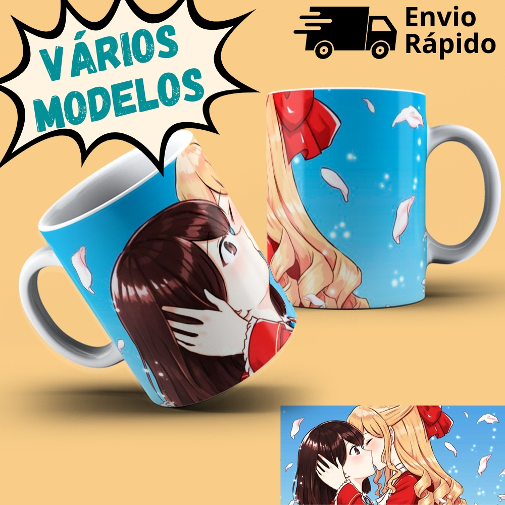 Caneca Watashi no Oshi wa Akuyaku Reijou - I'm in Love with the Villainess - Animes