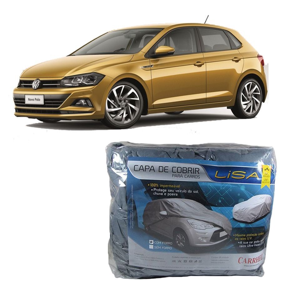 Capa Protetora Vw Novo Polo 2018 - 2021  Forrada Impermeável (M296)
