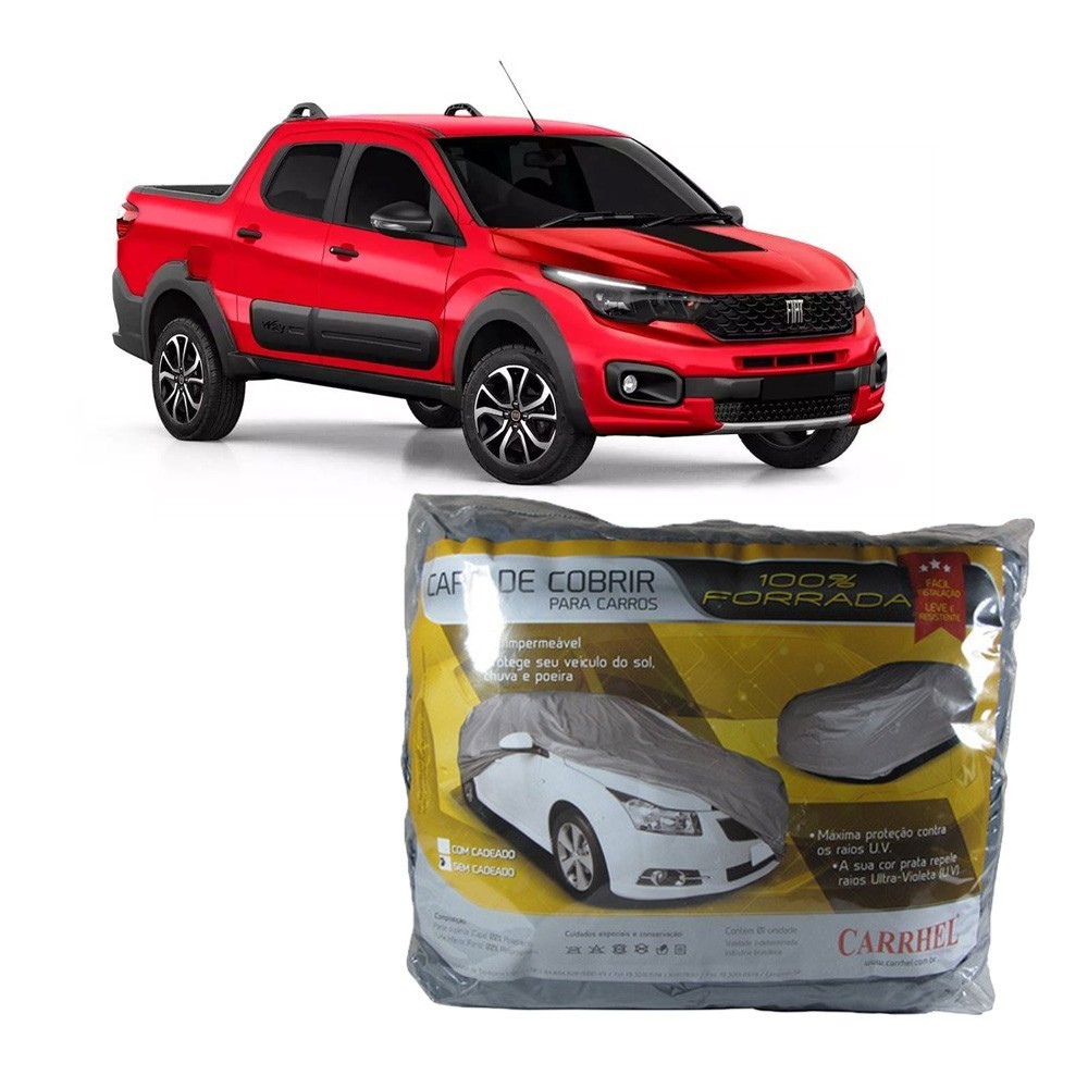 Capa Protetora Fiat  Strada 2021 Com Forro Total (G288)