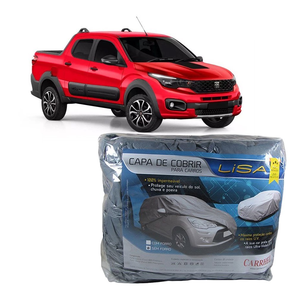 Capa Protetora para Cobrir Fiat Strada 2021 Impermeável UV protect G292