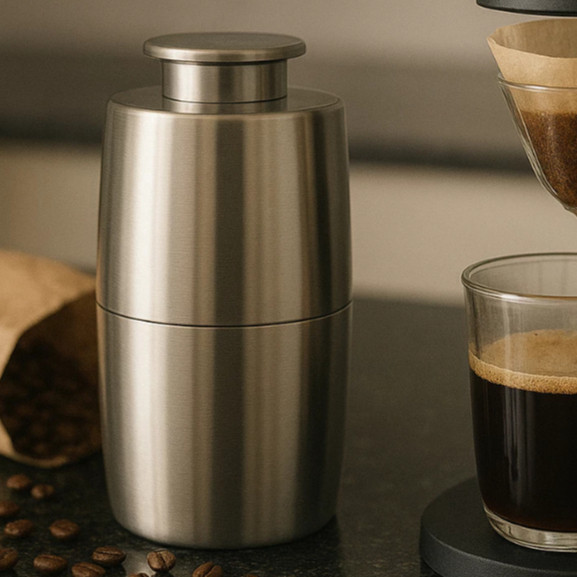 Moedor de Café Elétrico Triturador de Grãos Aço Inox 150W  - 127v