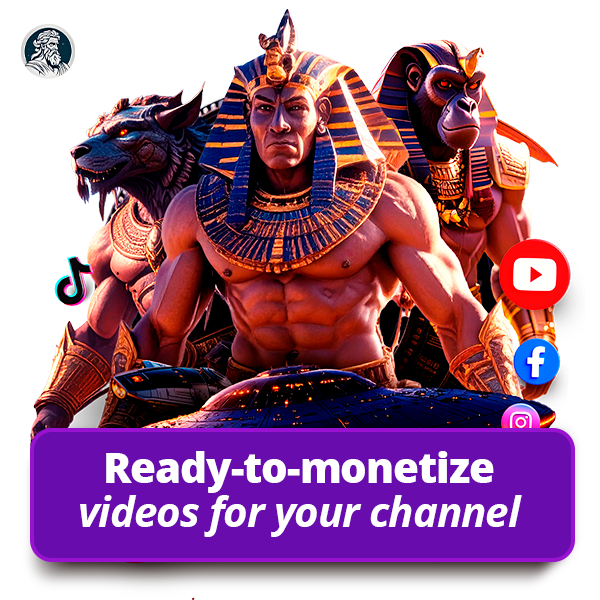 Cada Mitologia – Monetize with Ready-to-Post Videos