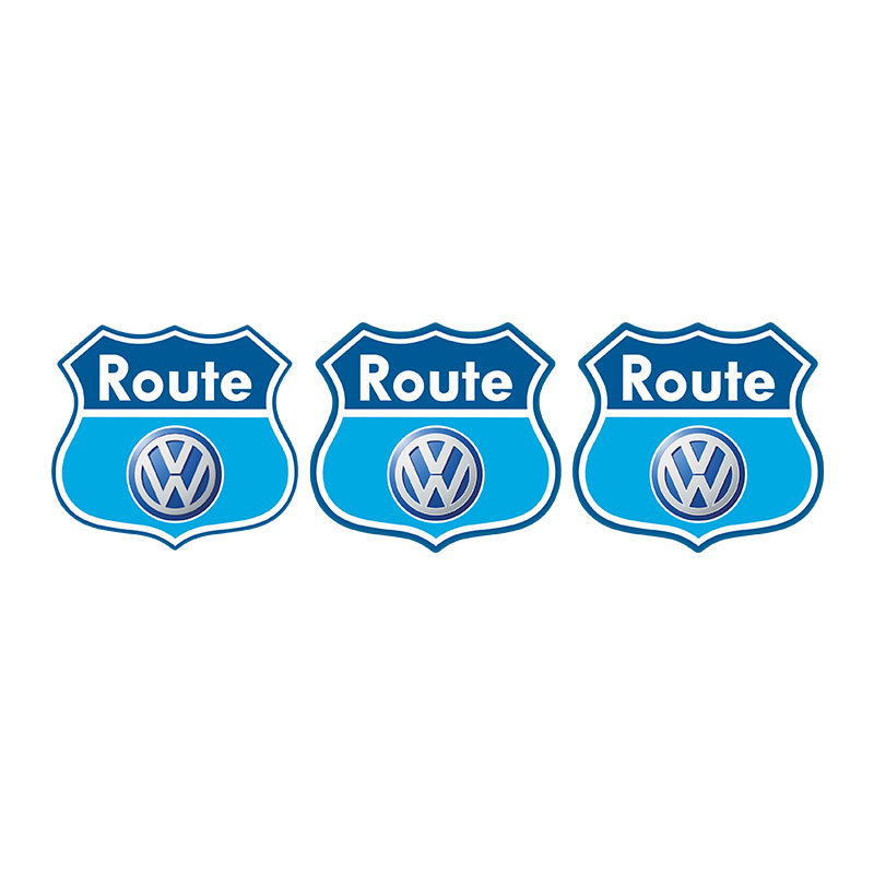 Kit Trio Adesivo Route Fox Space Decorativo