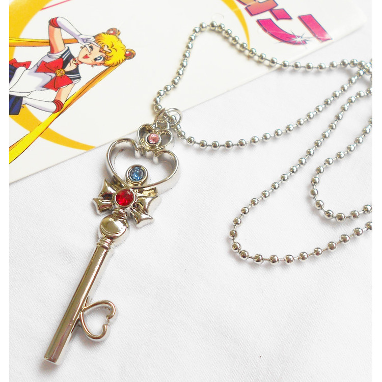 Sailor Moon Colar Pingente Jóias Chaveiro cosplay Colar Anime Mercadoria