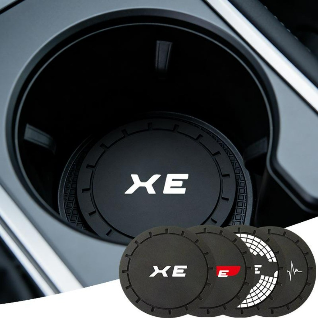 1 Peça Anti-ruído Porta Copo Silicone Carro Interior Do Carro For Jaguar XE P250 P300 R-Dynamic SE HSE S Portfolio