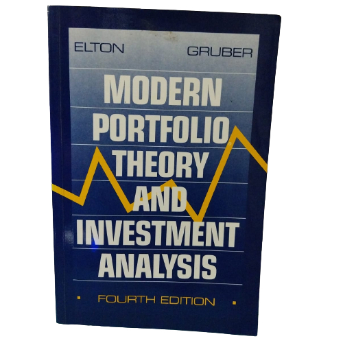 Modern Portfolio Theory and Investiment Analysis- Edwin J. Elton & Martin J. Gruber